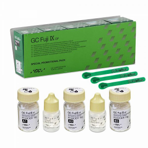 Fuji IX GP-клинический набор (3x15 г порошка, 2x6.4 мл жидкости)