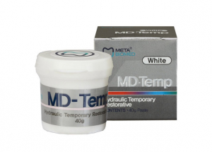 MD-Temp (Tempfill) Белый Временный пломбировочный материал затвердевающий в воде уп/40г