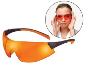 Очки (16) защитные MONOART Evolution Orange (Гелиозащитные)