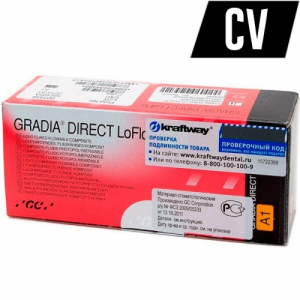 Gradia Direct LoFlo цвет CV (2 шприца х1,3г), светоотверждаемый гибридный композит