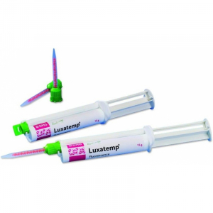 Luxatemp Fluorescence Smartmix, A3 для временных конструкций(15г +10 смесителей)