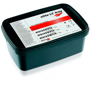 Elite LC tray Белый Фотополимеризующиеся пластмассовые пластины для индивидуальных слепочных ложек