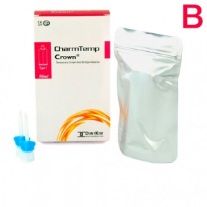 CharmTemp Crown B (отбеленный) Самоотверждаемый материал для временных коронок и мостов 50мл (76г)