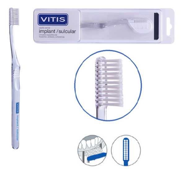 Зубная щетка VITIS® Implant Sulcular