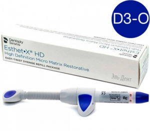Esthet-X HD D3-O, шприц 3гр - улучшенный микроматричный композит, Dentsply